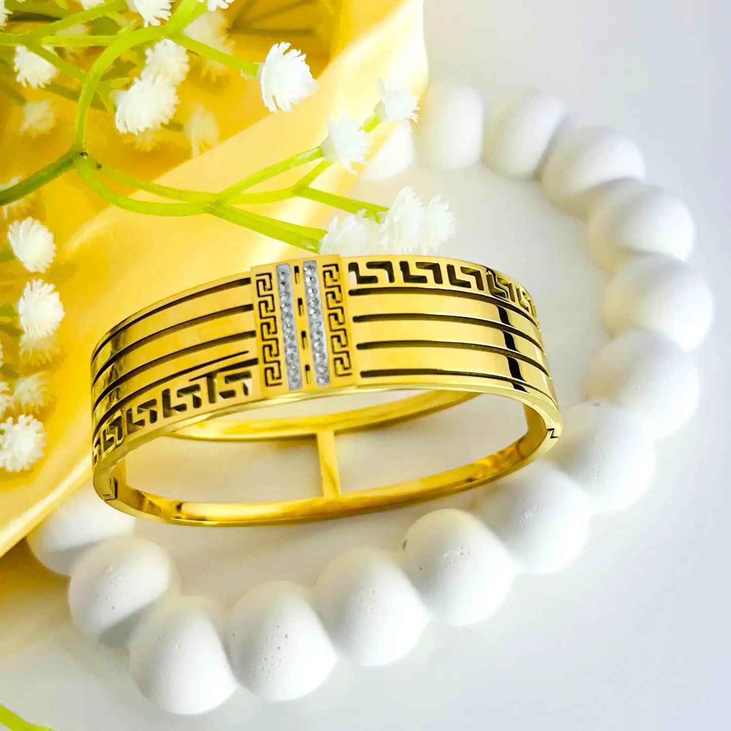 Meander Key Bracelet