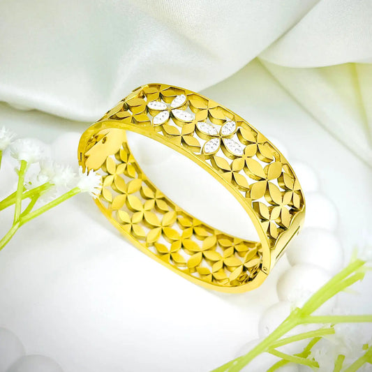 Floral Golden Cut
