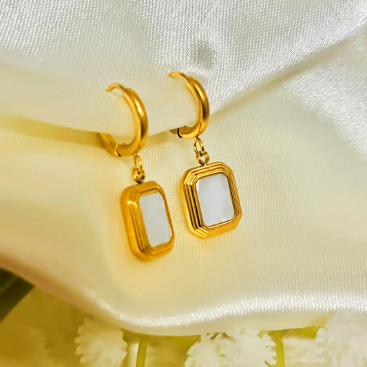Vintage Chic Geometric Earrings