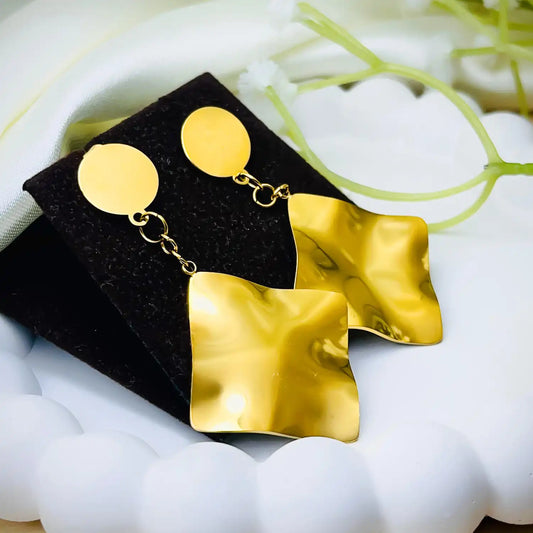 Stylish Square Drop Earrings